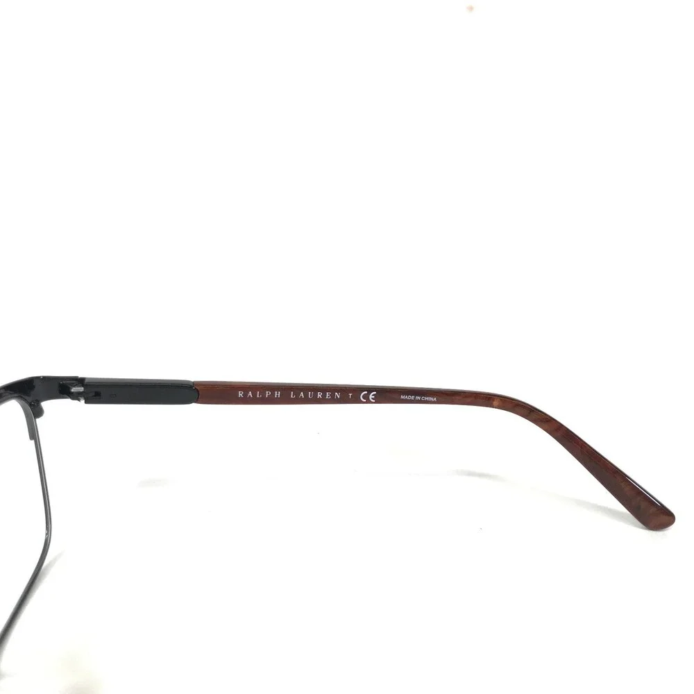 Ralph Lauren Eyeglasses Frames RL5100 9003 Black Brown Horn Square 53-18-145
